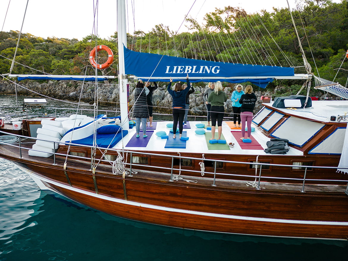 Exklusives Yoga-Retreat Türkei Yogasignatur Irina Weber