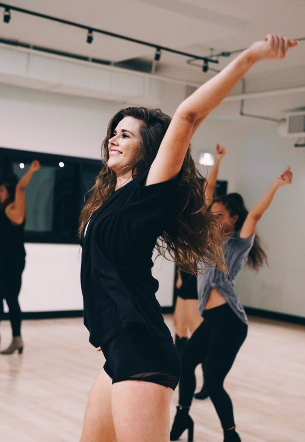 Tanzen, voller Körperanseinsatz