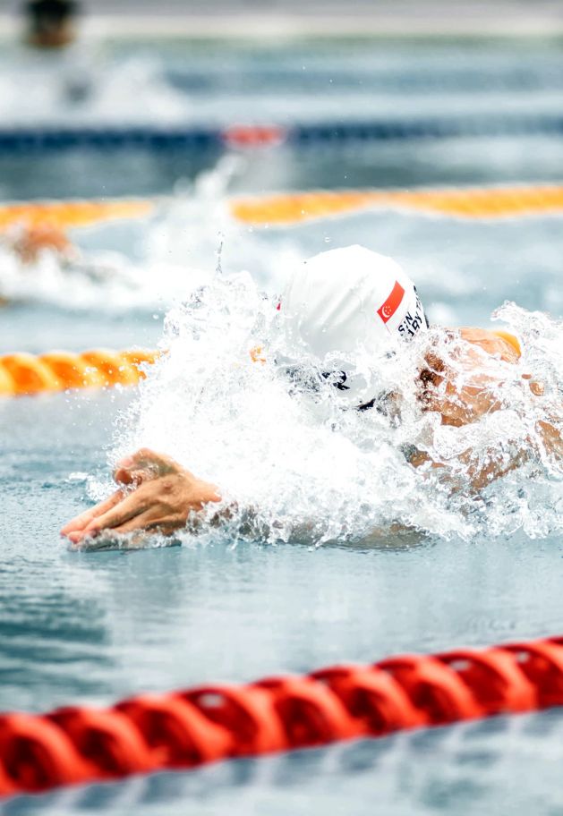 Unbeschwert schwimmen